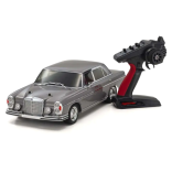 AUTOMODELO ELÉTRICO KYOSHO 1/10 FAZER MK2 CHASSIS FZ02L MERCEDES-BENZ 300 SEL 6.3 1971 CINZA BEGE 4WD RÁDIO 2.4GHZ KYO 34436T1